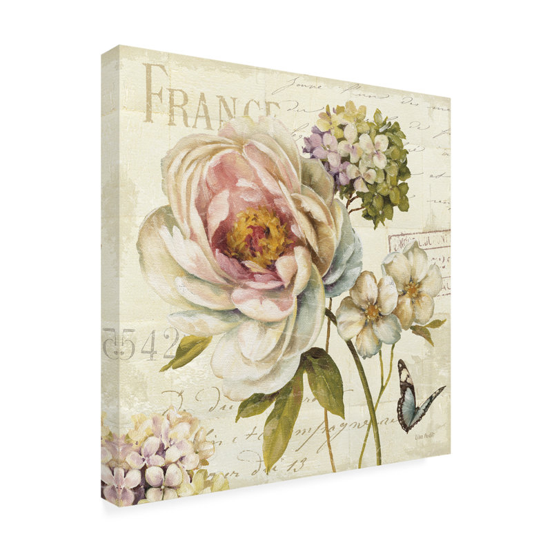 UV Resistant and Water Resistant All-Weather Canvas Plants & Flowers Wall Decor, 18" W x 18" H