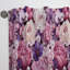 Paire de rideaux en velours à motif floral Sprintime-95458439