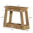 Henrettia Manufactured Wood 2-Tier End Table-91507136-89089411