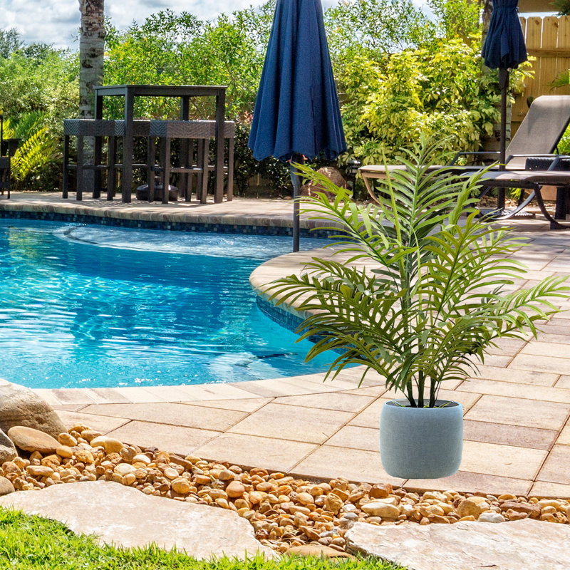 36'' Faux Palm Tree in Pot