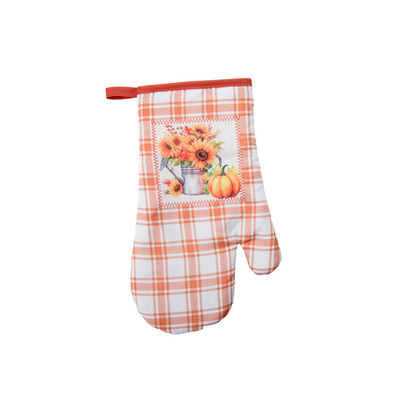 Ensemble de 2 citrouilles 12 "tournesol orange et citrouille - ensemble de 2