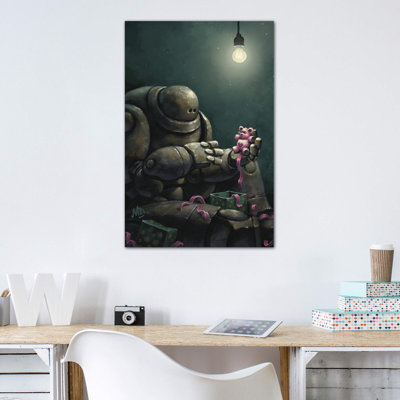 «Gortron's Christmas Wish» par Matt Dixon - impression d'art graphique