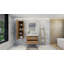Base de meuble-lavabo simple 36 po fixée au mur seulement-58199207