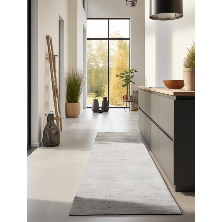 Hand Woven Grey Indoor Rug