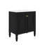 Meuble-lavabo minimaliste 30 po avec lavabo 30 po - Présentant deux portes et une tablette intégrée-1450530385