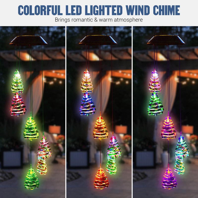 Aaronveer Plastic Plants & Flowers Wind Chime