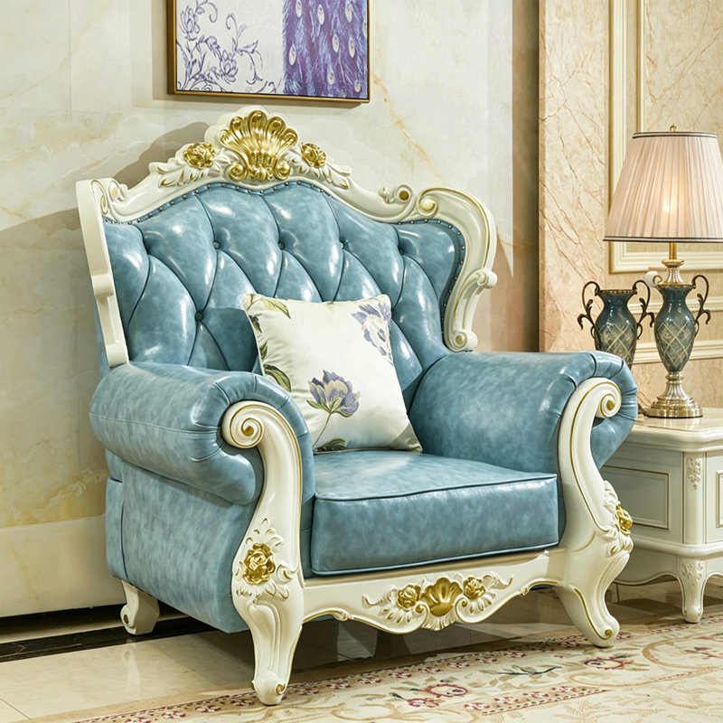 Canapé en cuir de luxe américain