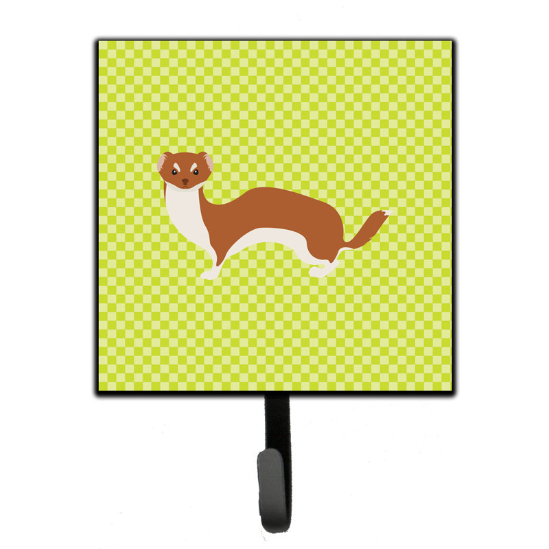 Organisateur de clés murales avec crochets clés weasel Sighrith, Vert