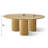 Leviah 40'' W Round Drum Coffee Table -101306602