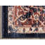 Tapis bleu marine / rouge Slaboden-1317221311