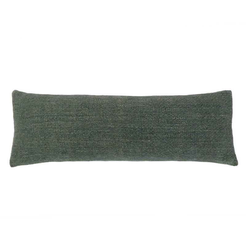 Hendrick Rectangular Pillow Cover and Insert, Moss