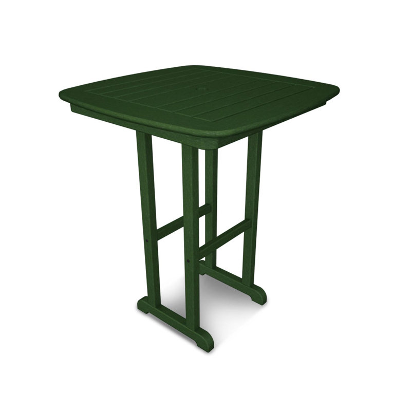 POLYWOOD Nautical 31" Counter Table, Green