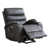 Black Gray Faux Leather
