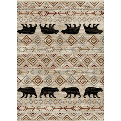 Tapis zone beige sud-ouest Mchaney