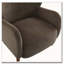 Fauteuil club à oreilles en velours
