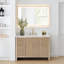 Meuble-lavabo simple 48 po avec miroir Lala-917235302