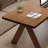 Light-walnut Rectangular Solid Wood desk-1803528570
