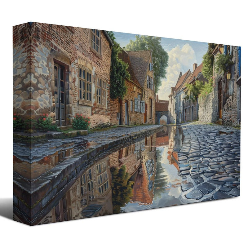 Art mural encadré 20 "x 30" avec cadre en bois, prêt à être accroché, 20 po x 30 po