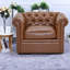 Fauteuil club pivotant Chesterfield