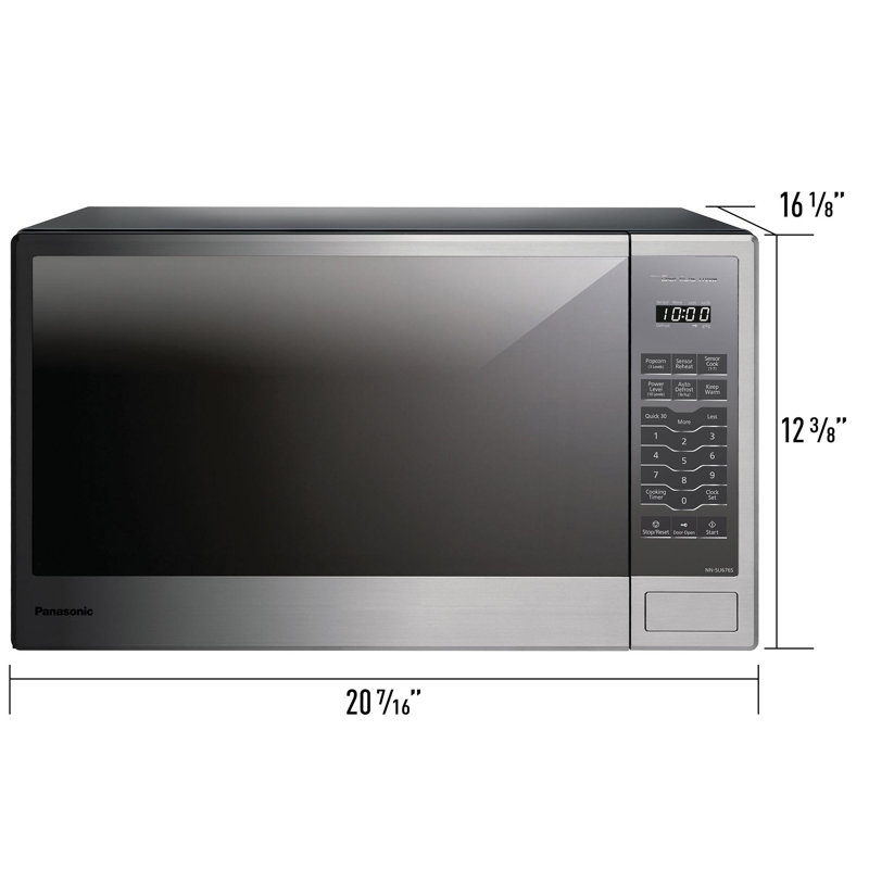 Panasonic® 1.3 Cubic Feet 1100 Watt Countertop Microwave with Sensor Cooking