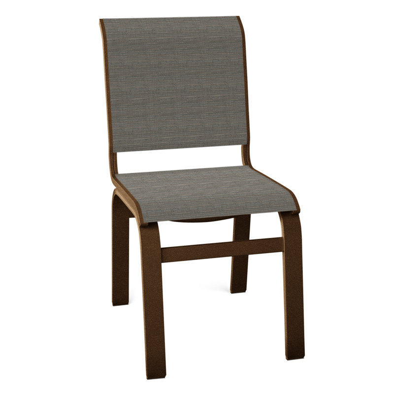 Chaise d'appoint de salle à manger Hiraku, Kona texturé, Gris anthracite Collect