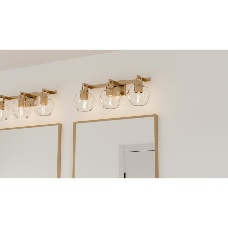 Allionna 3-Light Bath Light, Gold