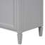 Meuble-lavabo moderne gris avec options de rangement, meuble-lavabo 30 po, 2 tiroirs et meuble-lavabo à tiroir basculant, tiroir, poignée texturée-663245411