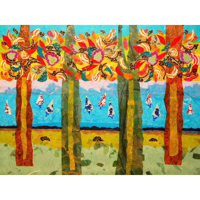 « idyllic series 2 » par lisa me, reproduction d’art sur toile tendue