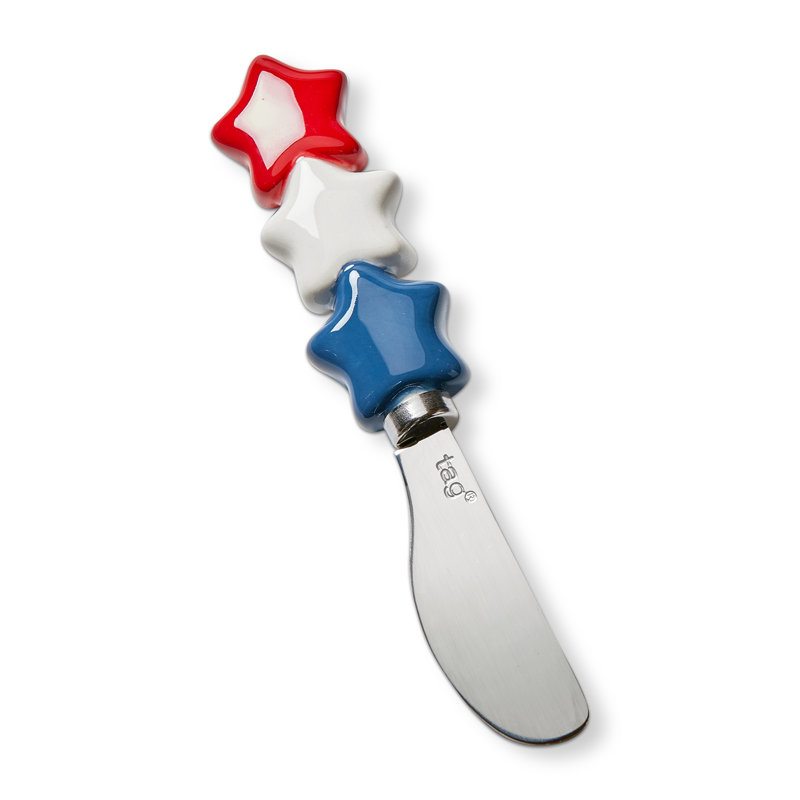 Star Spreader Red Earthenware Everyday