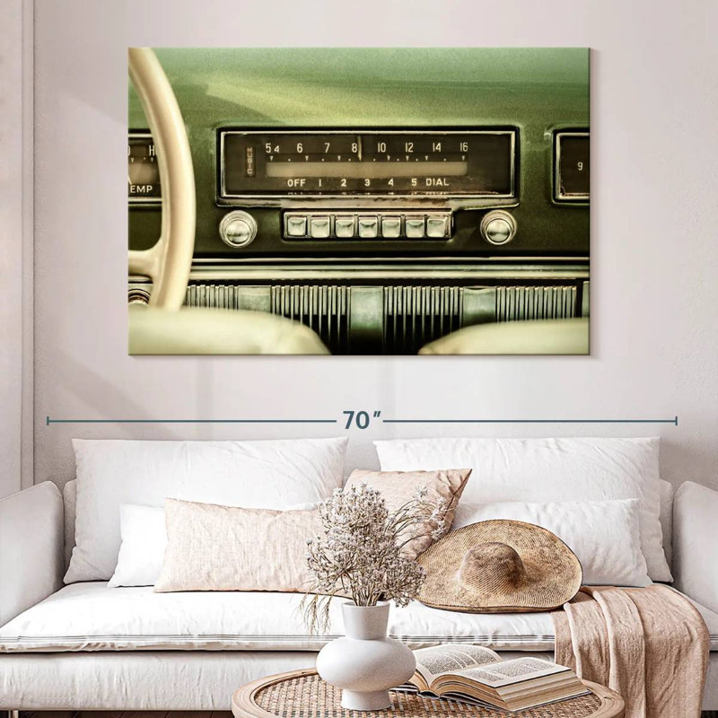 Mehar Car Radio, 34" H x 51" W