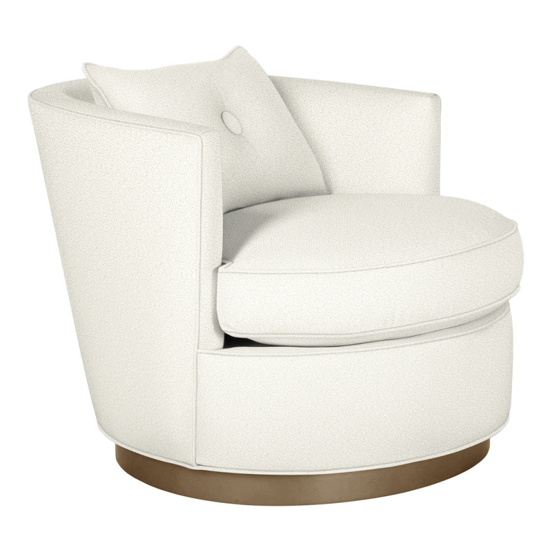 Chaise pivotante Bernadette de Michael Weiss, Kenworth Pearl, Navajo