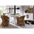 Angellique Mahogany Solid Wood Dining Table-91924516