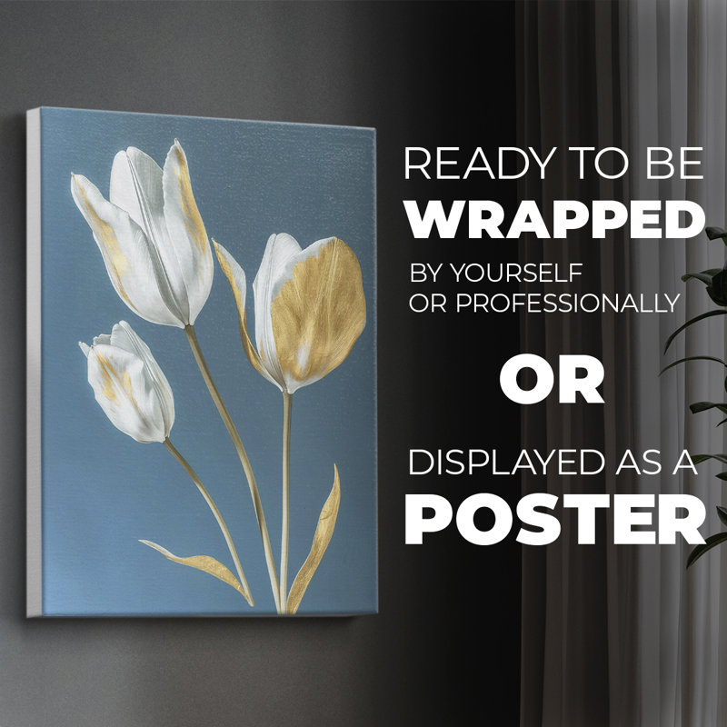 FLORAL Series CL III - Impression sur toile seulement - SANS CADRE, H 18 po x l 12 po