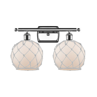 Éclairage pour salle de bain à intensité variable 2 lumières Arriola