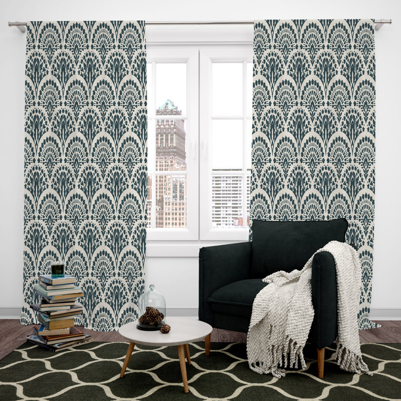 Paire de rideaux obscurcissant en polyester Orace, L 20 po x L 52 po