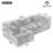 Versatile Modular Sofa With Side Pockets And Plush Pillows For Living Room-1990585336