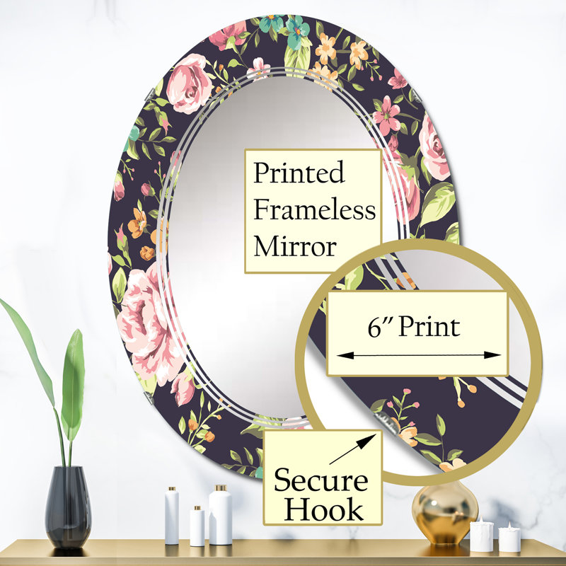 Flat Wall Mirror, 36" x 24"
