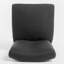 Charcoal Grey Swivel Counter Stool With Fabric - Birch Legs, 25" Package Width, Practical Comfortable Seat, Width
