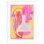 «Galya Neon Still Life No 5» par Treechild, impression sur bois encadrée-100477706-100477705