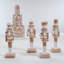 4-Piece Set Assorted Gingerbread Soldier Figurines