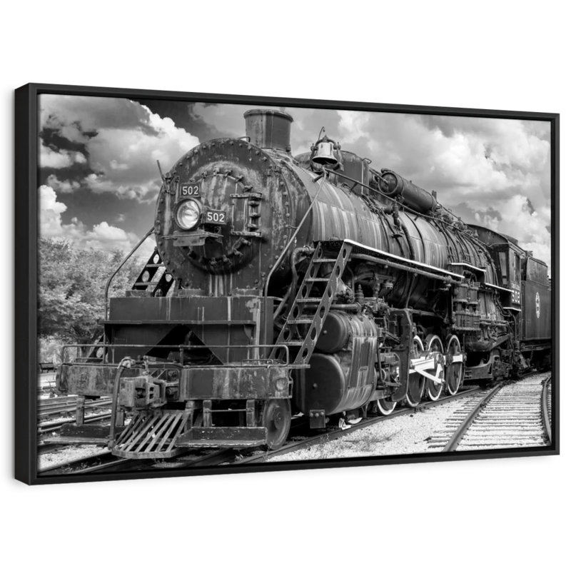 " Steam Engine Train Wall Art ", 25" H x 37" W