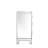 Sigmund 2-Door Mirrored Accent Cabinet-2013904519