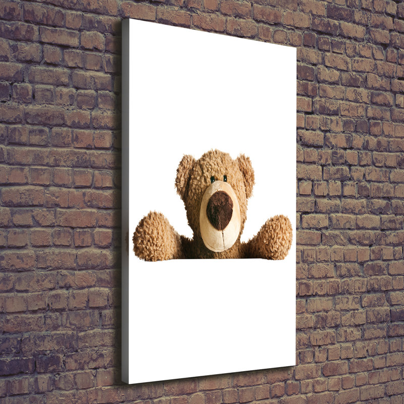 Teddy Bear - Wrapped Canvas Print