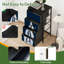 Commode 4 tiroirs avec tiroirs verticaux