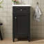 Meuble-lavabo autoportant de 16 po avec porte à fermeture douce-81712933