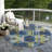 Machine Washable Indoor/Outdoor Cinead ACN1722 Navy Rug-104847041