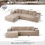 Canapé modulaire rembourré 2 pièces Viola-1964251686-1964053627