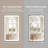 LED Bathroom Mirror with Black Frame,