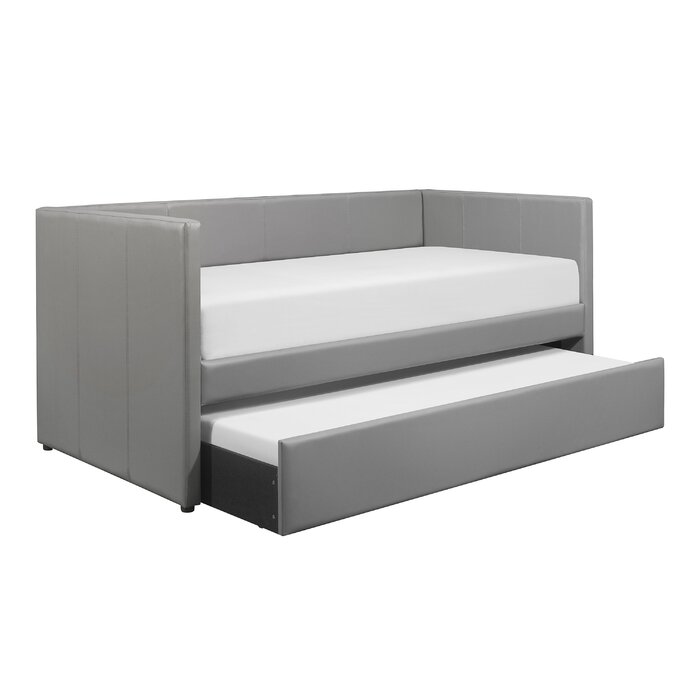 Latitude Run® Blisse Upholstered Daybed with Trundle & Reviews | Wayfair
