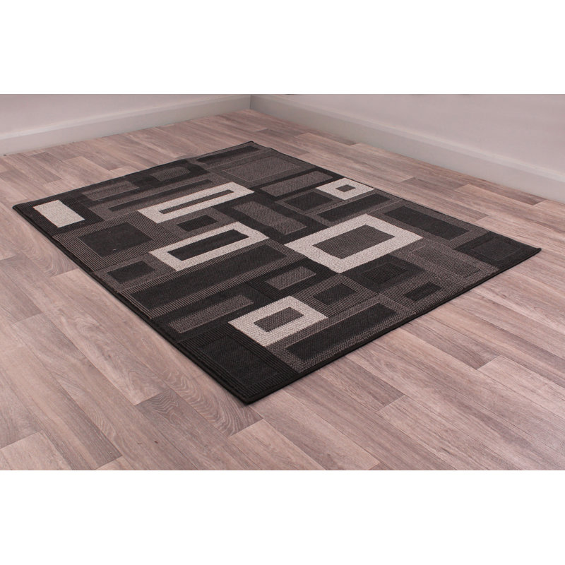 Glynne Geometric Area Rug, Rectangle 60 x 110cm